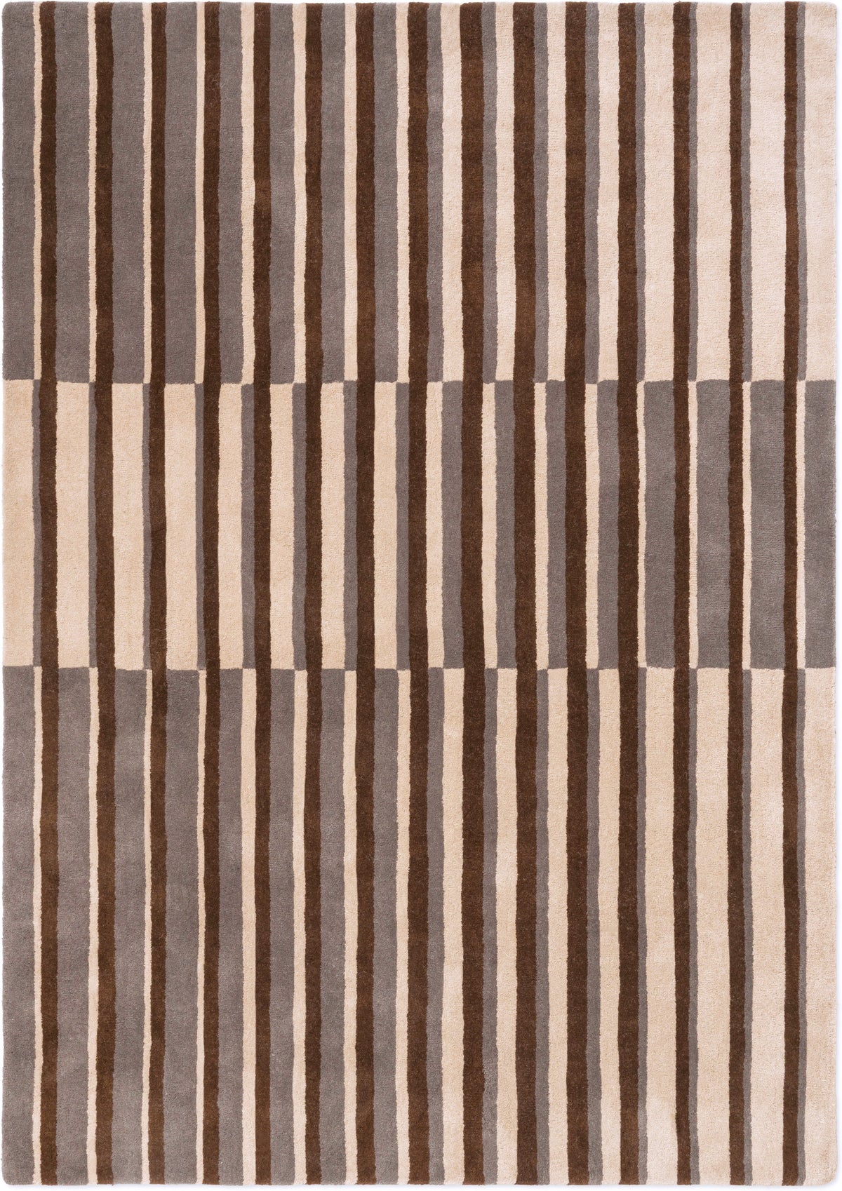Vloerkleed Brink en Campman Decor Pilar Taupe 190004 – bovenaanzicht