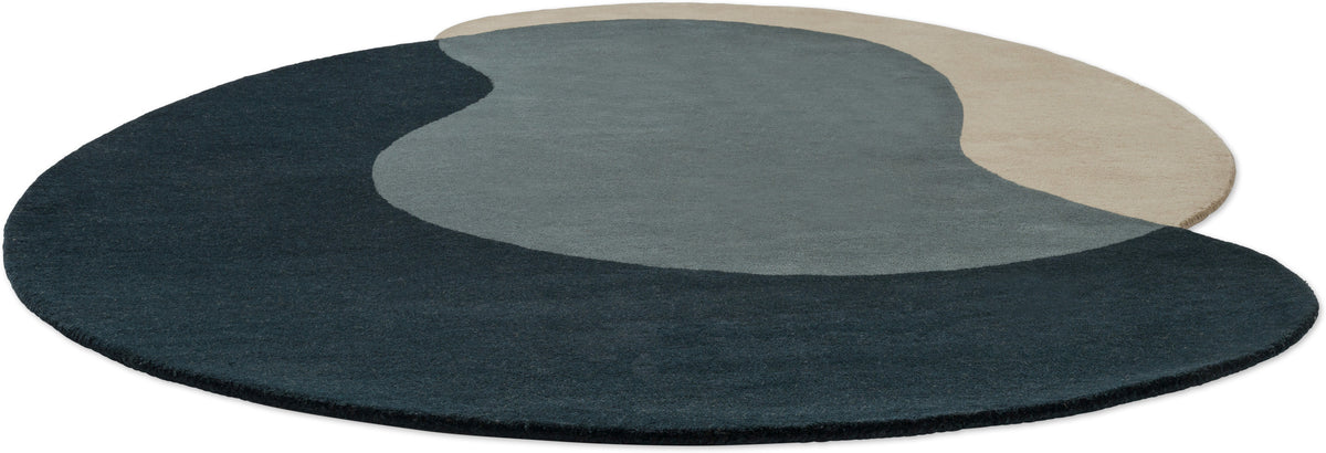 Vloerkleed Brink en Campman Element Lane Blue 087508 – detailfoto