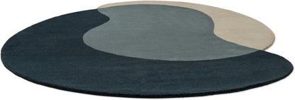 Vloerkleed Brink en Campman Element Lane Blue 087508 – detailfoto