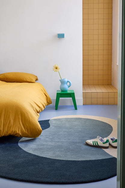 Vloerkleed Brink en Campman Element Lane Blue 087508 – sfeerfoto