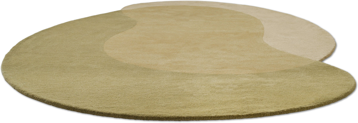 Vloerkleed Brink en Campman Element Lane Green 087507 – detailfoto
