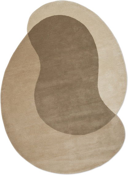 Vloerkleed Brink en Campman Element Lane Neutral 087501 – bovenaanzicht