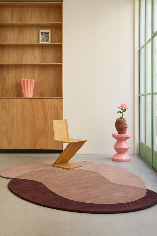 Vloerkleed Brink en Campman Element Lane Red 087500 – sfeerfoto