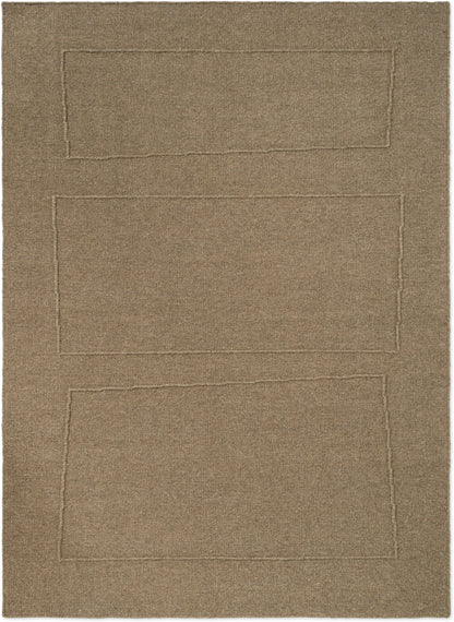 Vloerkleed Brink en Campman Senso Blocks Fur Brown 199305 – bovenaanzicht