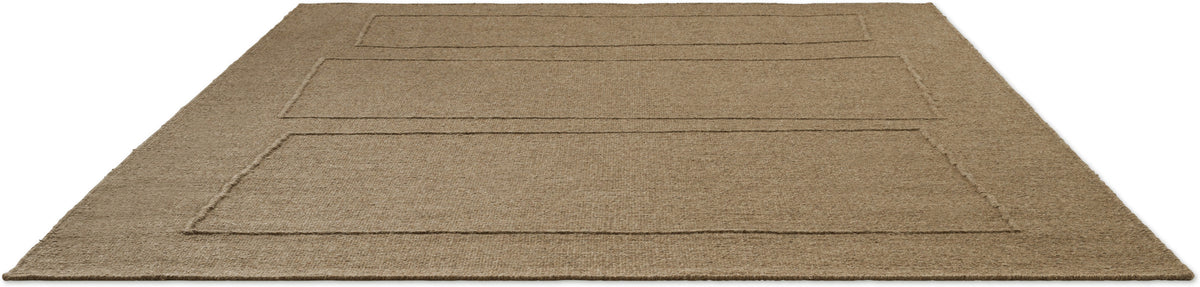 Vloerkleed Brink en Campman Senso Blocks Fur Brown 199305 – detailfoto