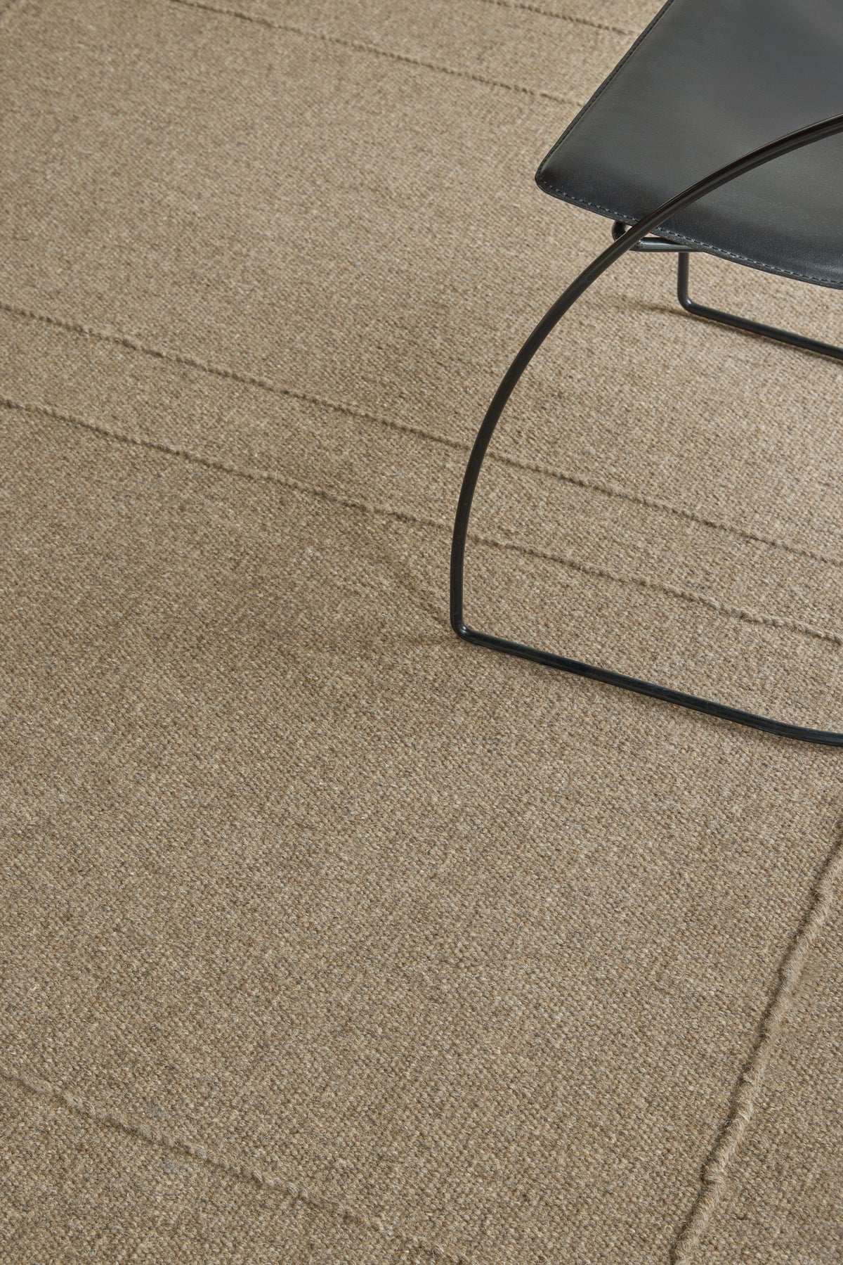 Vloerkleed Brink en Campman Senso Blocks Fur Brown 199305 – sfeerfoto