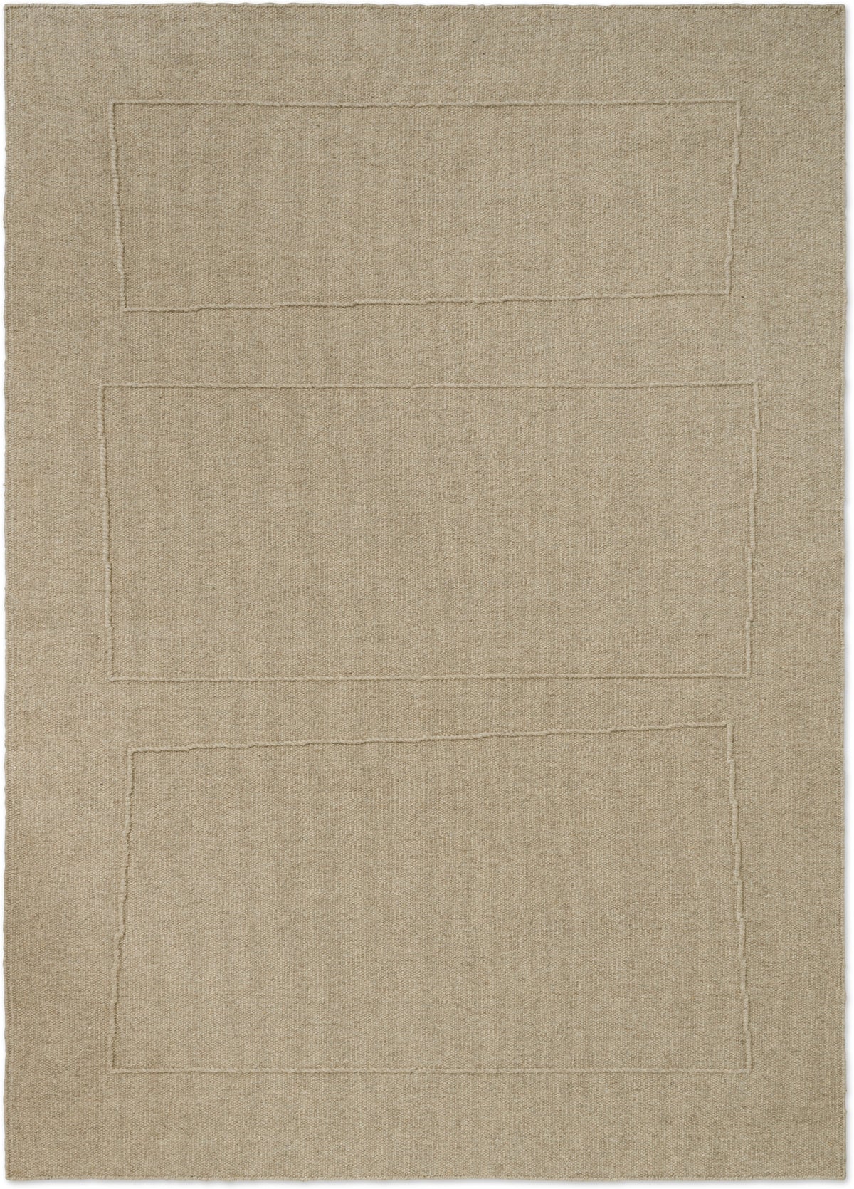 Vloerkleed Brink en Campman Senso Blocks Natural 199301 – bovenaanzicht