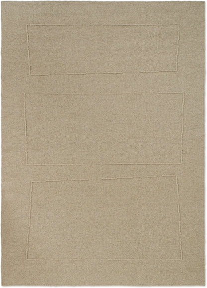 Vloerkleed Brink en Campman Senso Blocks Natural 199301 – bovenaanzicht