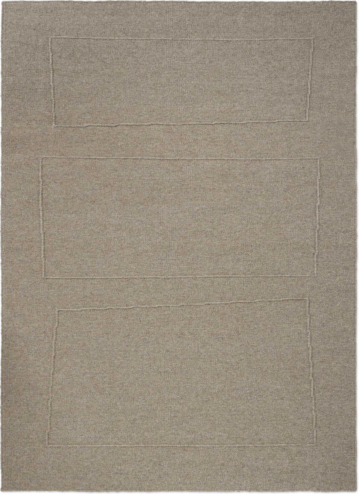 Vloerkleed Brink en Campman Senso Blocks Soft Taupe 199304 – bovenaanzicht