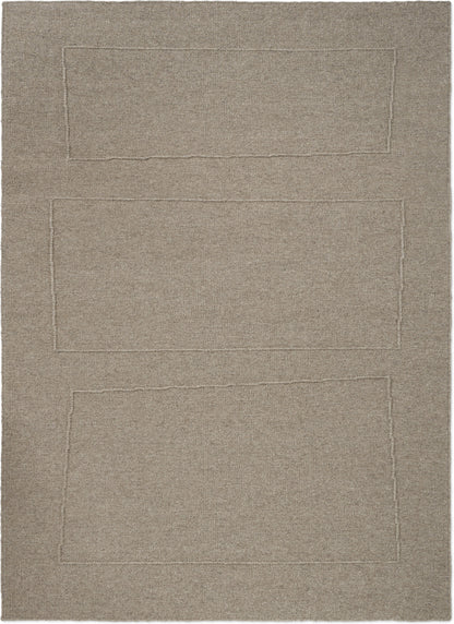 Vloerkleed Brink en Campman Senso Blocks Soft Taupe 199304 – bovenaanzicht