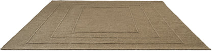 Vloerkleed Brink en Campman Senso Border Fur Brown 199105 – detailfoto