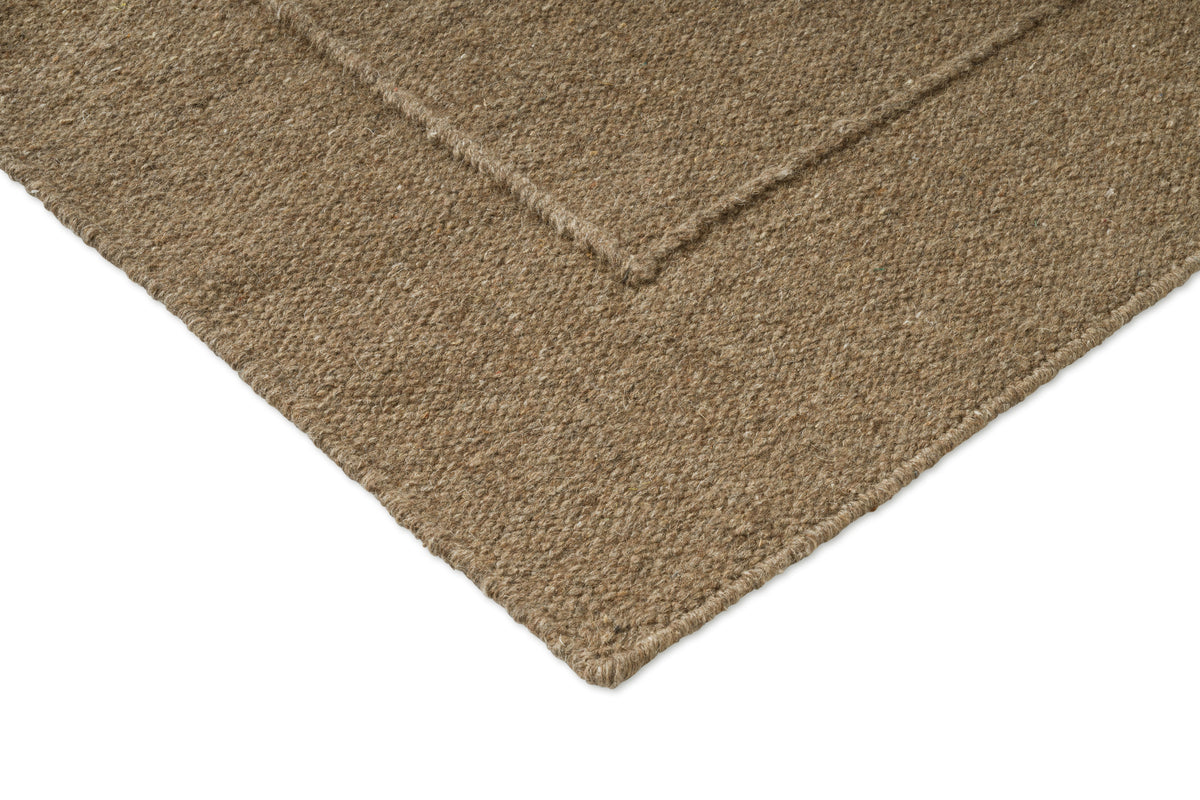 Vloerkleed Brink en Campman Senso Border Fur Brown 199105 – detailfoto