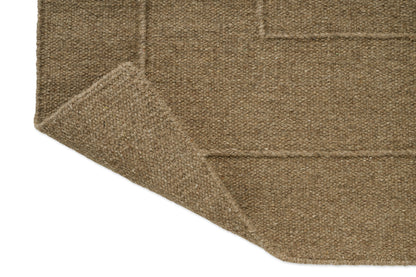 Vloerkleed Brink en Campman Senso Border Fur Brown 199105 – detailfoto