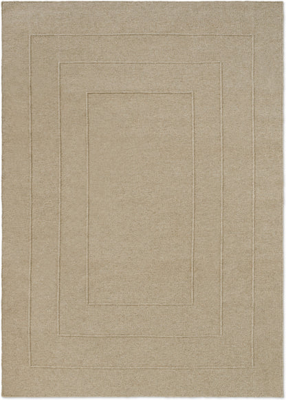 Vloerkleed Brink en Campman Senso Border Natural 199101 – bovenaanzicht