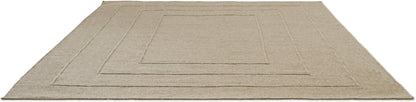 Vloerkleed Brink en Campman Senso Border Natural 199101 – detailfoto
