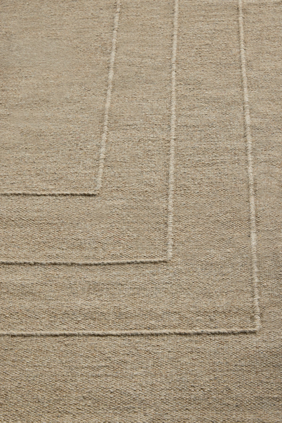 Vloerkleed Brink en Campman Senso Border Natural 199101 – sfeerfoto