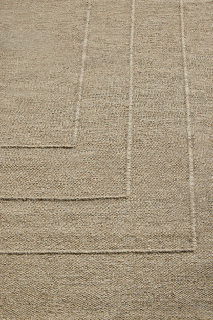 Vloerkleed Brink en Campman Senso Border Natural 199101 – sfeerfoto