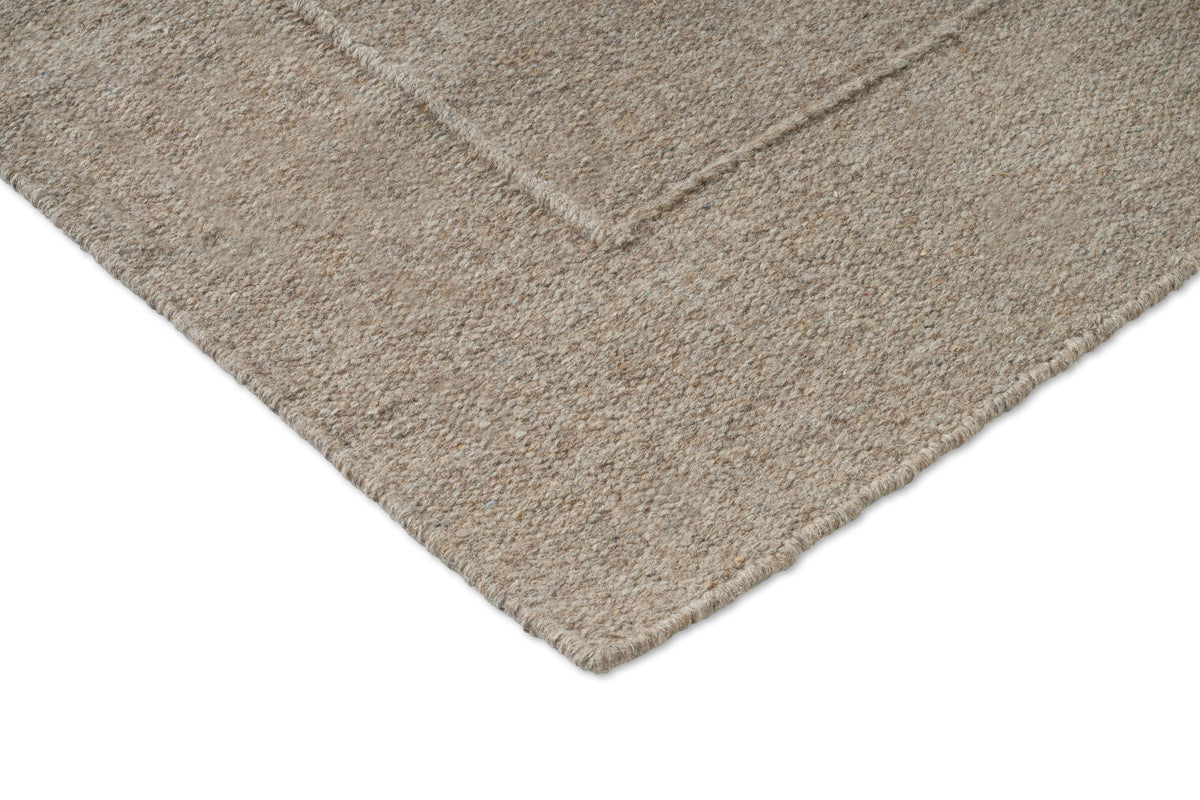 Vloerkleed Brink en Campman Senso Border Soft Taupe 199104 – detailfoto