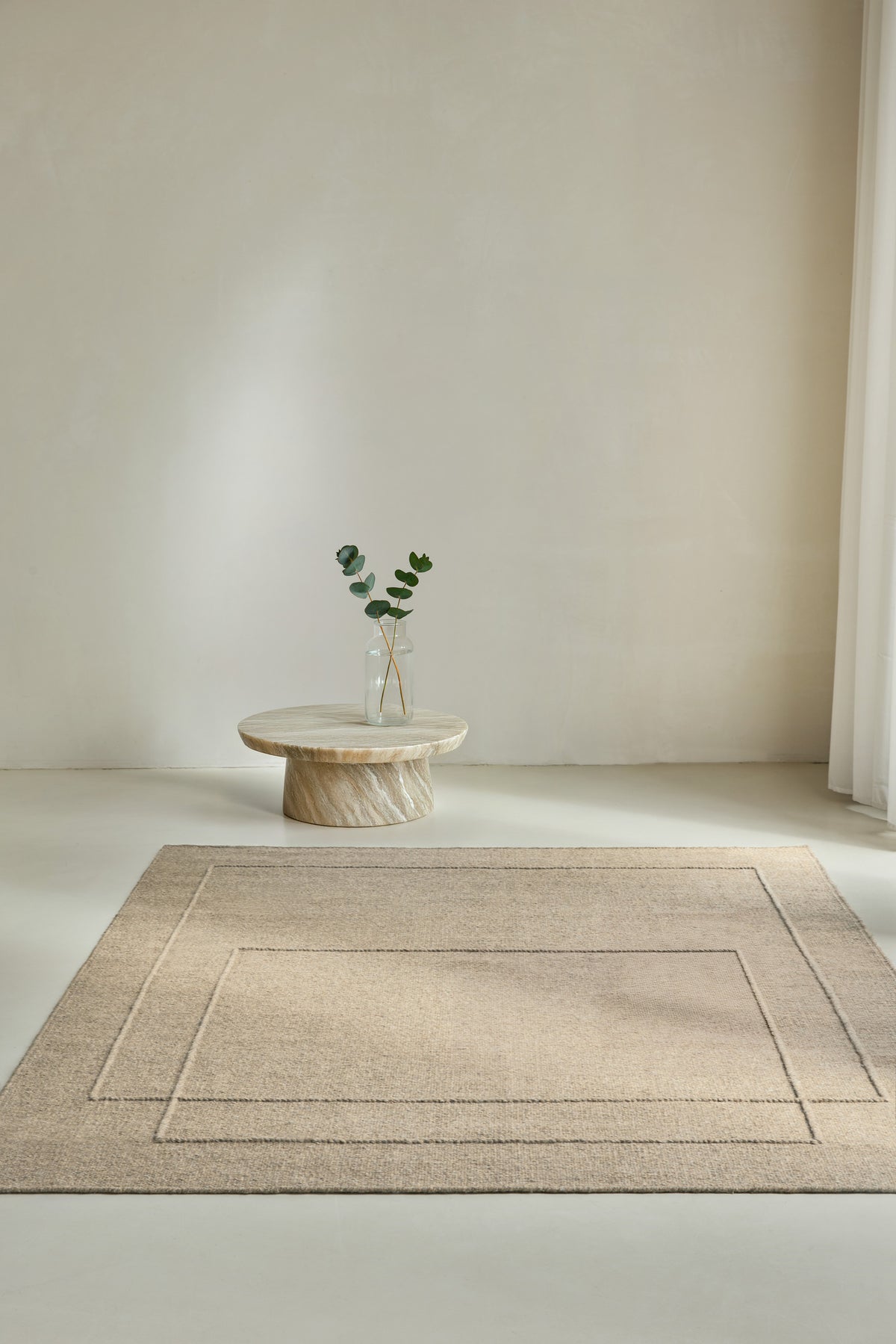 Vloerkleed Brink en Campman Senso Level Natural 199201 – sfeerfoto