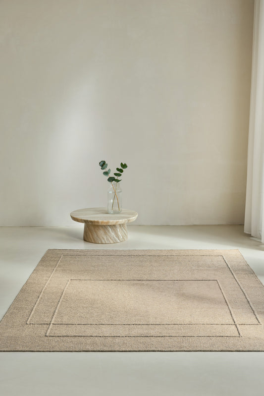 Vloerkleed Brink en Campman Senso Level Natural 199201 – sfeerfoto
