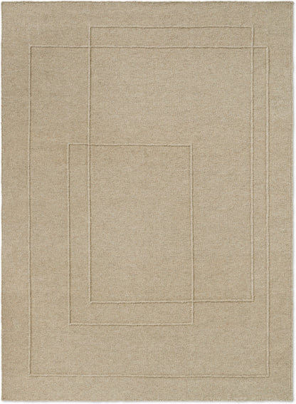 Vloerkleed Brink en Campman Senso Planes Natural 199001 – bovenaanzicht