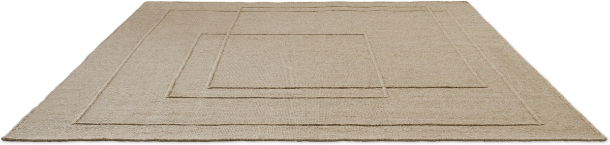 Vloerkleed Brink en Campman Senso Planes Natural 199001 – detailfoto