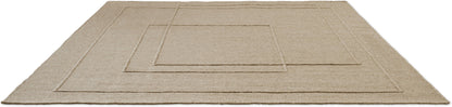 Vloerkleed Brink en Campman Senso Planes Natural 199001 – detailfoto