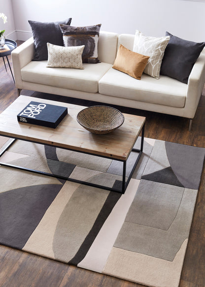 Laagpolig vloerkleed Harlequin Bodega Stone 40504
