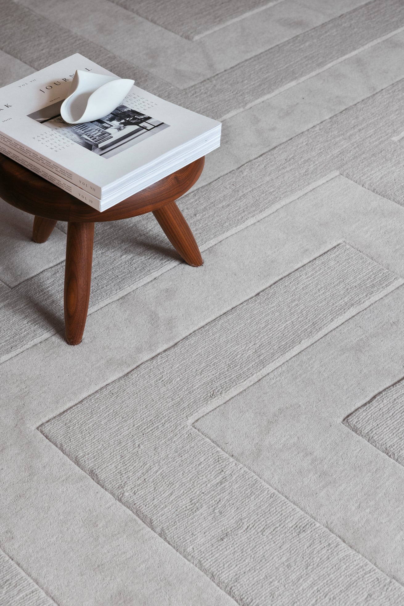 Vloerkleed Layered Byzantine Simply Gray