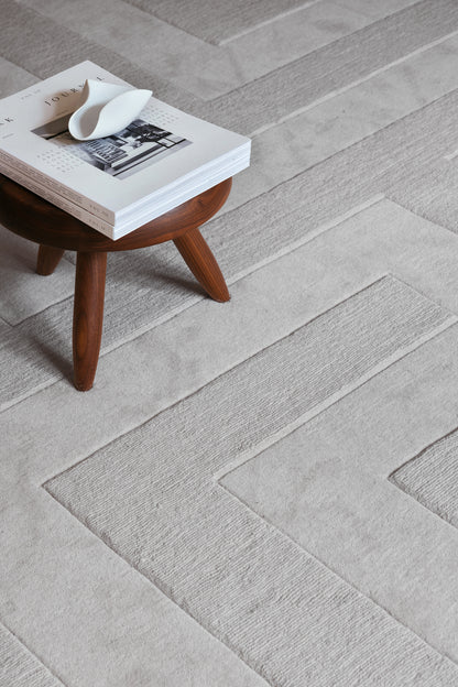 Vloerkleed Layered Byzantine Simply Gray