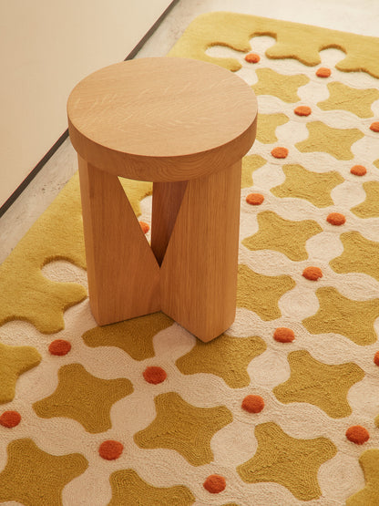 Detail van Criss Cross Mustard