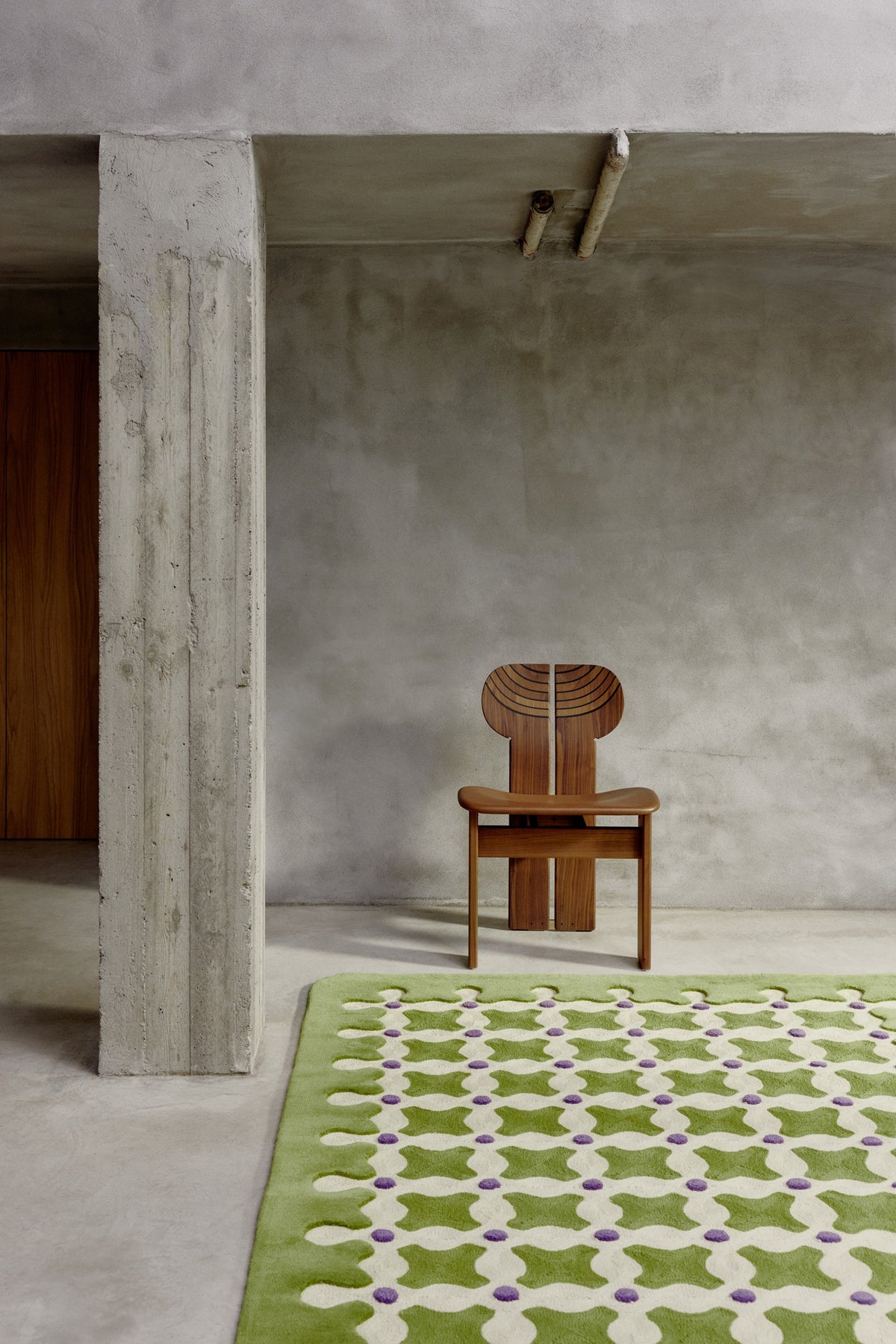 Criss Cross — Green | cc-tapis – sfeer