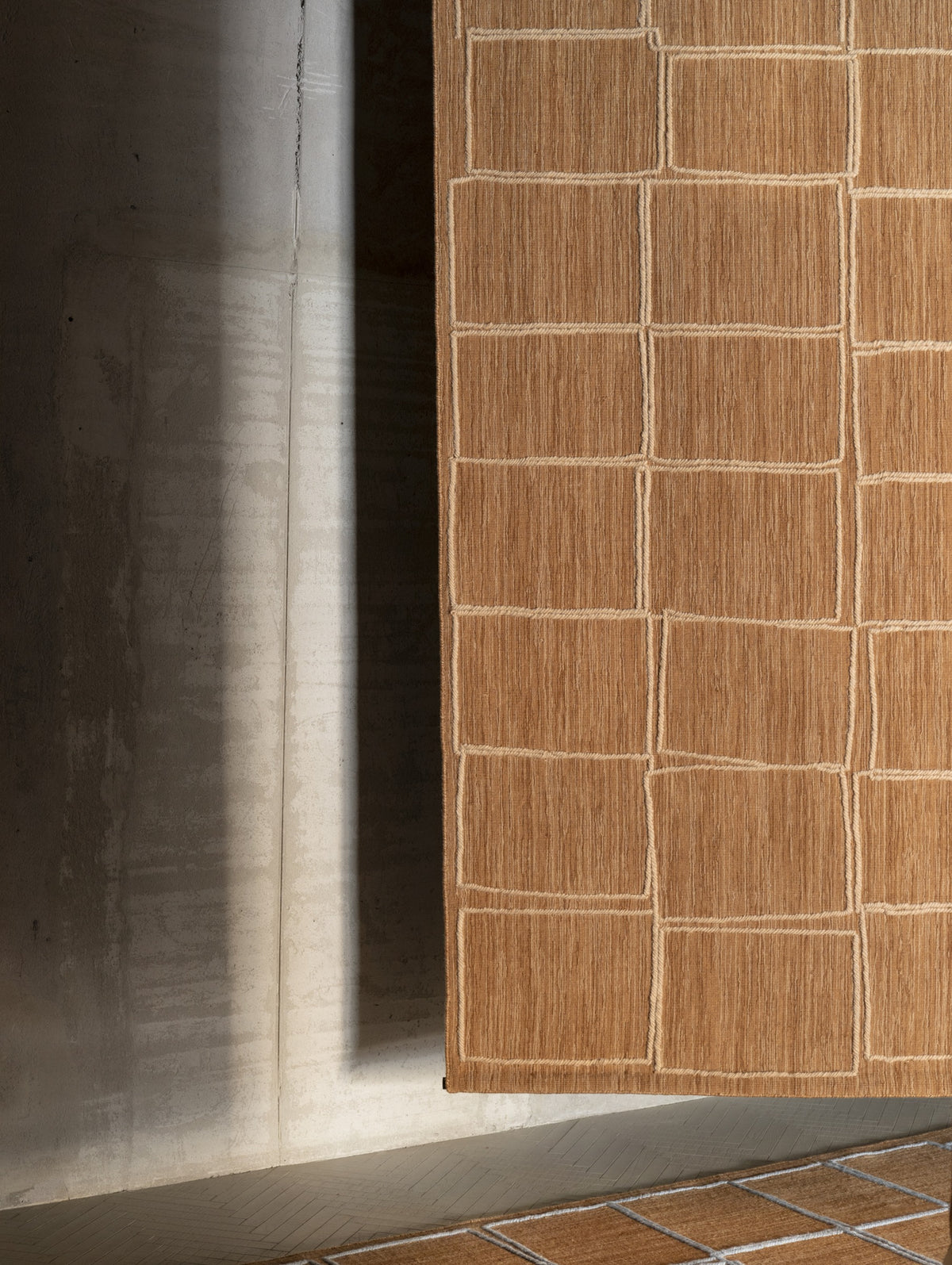 Tessera Offset — Brown caramel | cc-tapis – sfeer