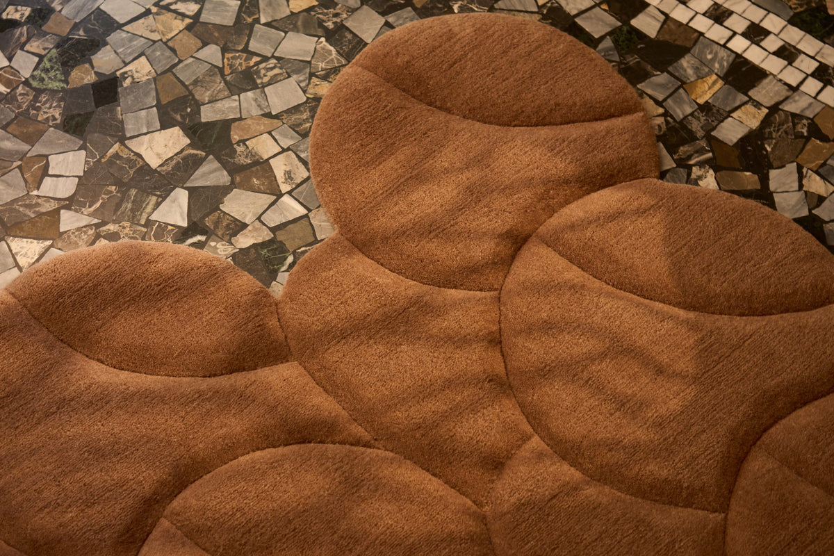 Rilievo vloerkleed — Sand | cc-tapis – sfeer