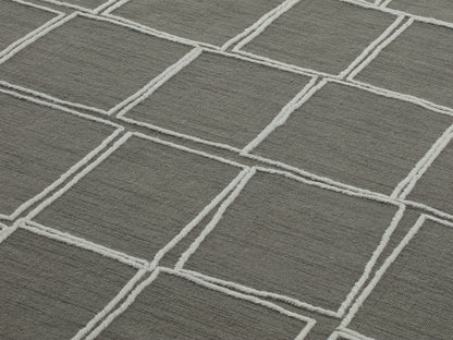 Tessera Offset — Light grey van Yabu Pushelberg voor cc-tapis – detail