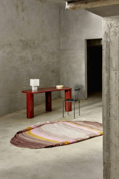 Folds — Pink yellow | cc-tapis – sfeer