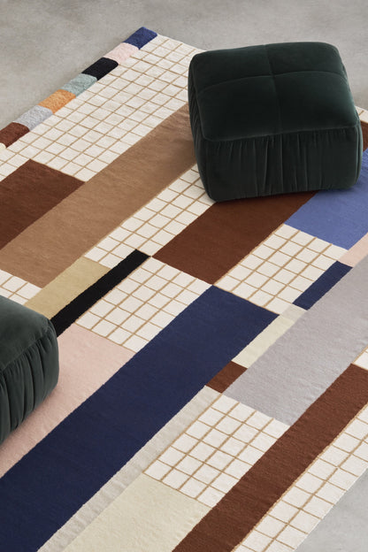 Raag — Rectangular Grid 1 | cc-tapis – sfeer