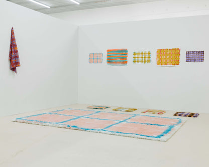 Grandma Pattern 4 — Pink Blue | cc-tapis – sfeer