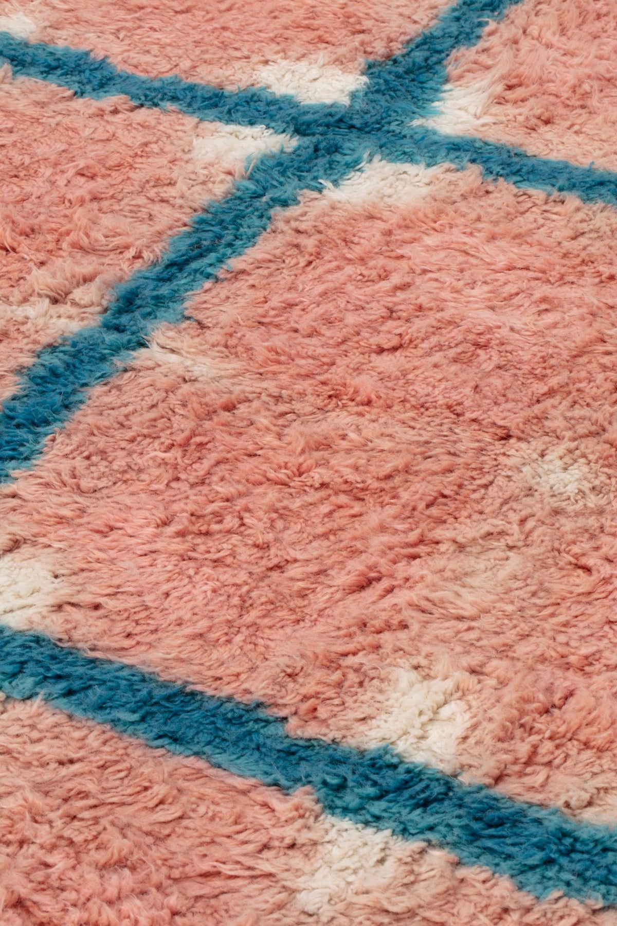 Grandma Pattern 4 — Pink Blue | cc-tapis – detail