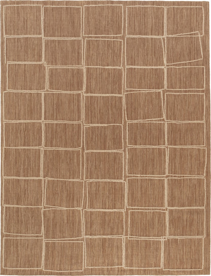Tessera Offset — Brown caramel | cc-tapis – volledig