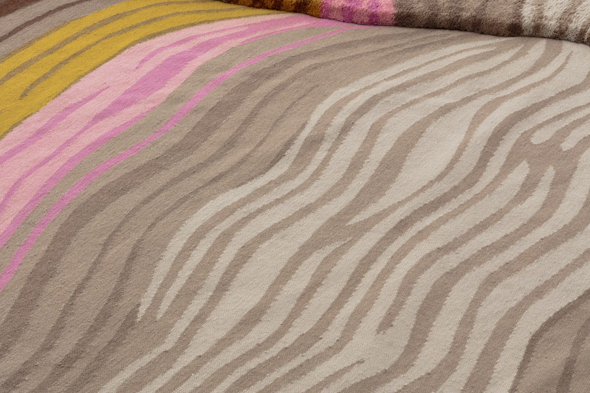 Folds — Pink yellow | cc-tapis – volledig