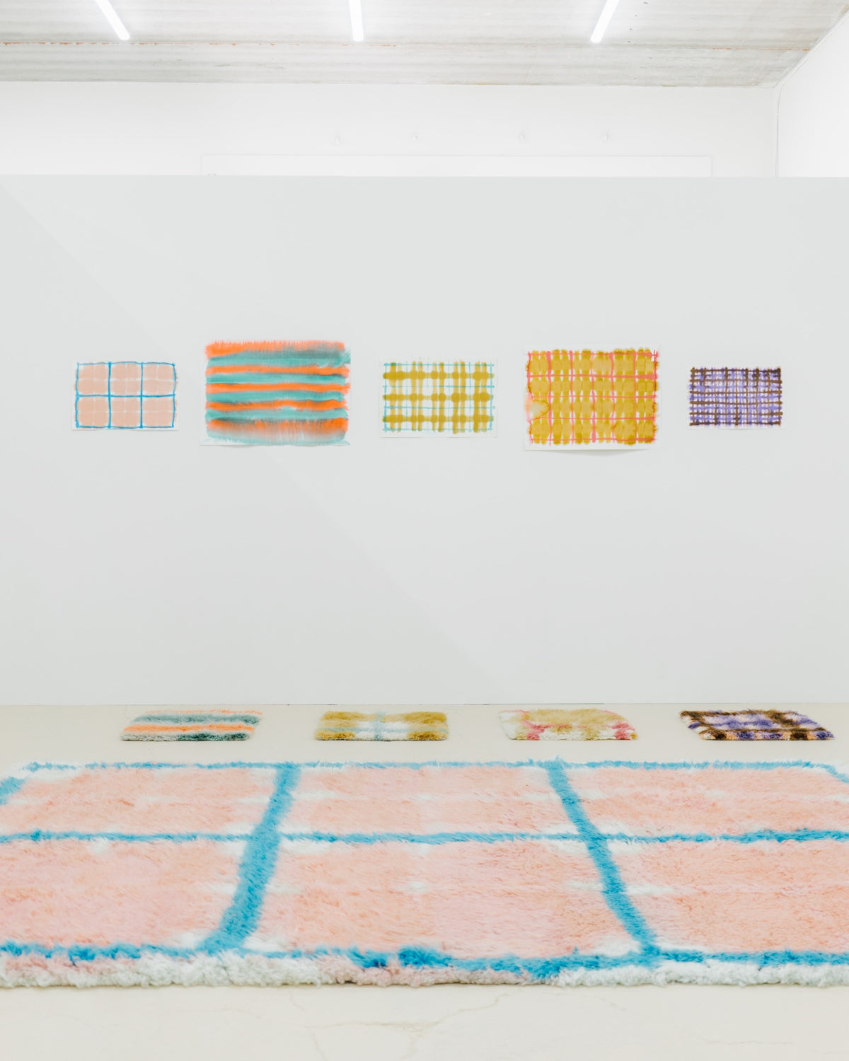 Grandma Pattern 4 — Pink Blue | cc-tapis – sfeer