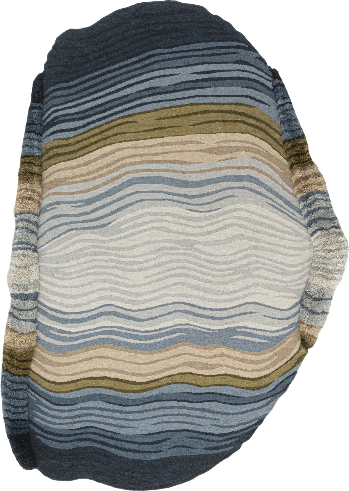 Folds — Blue green | cc-tapis – volledig