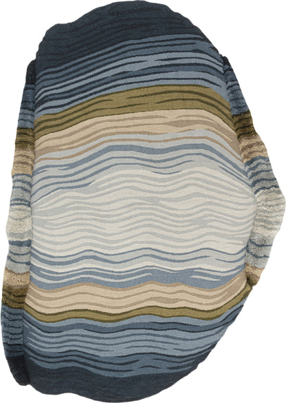 Folds — Blue green | cc-tapis – volledig