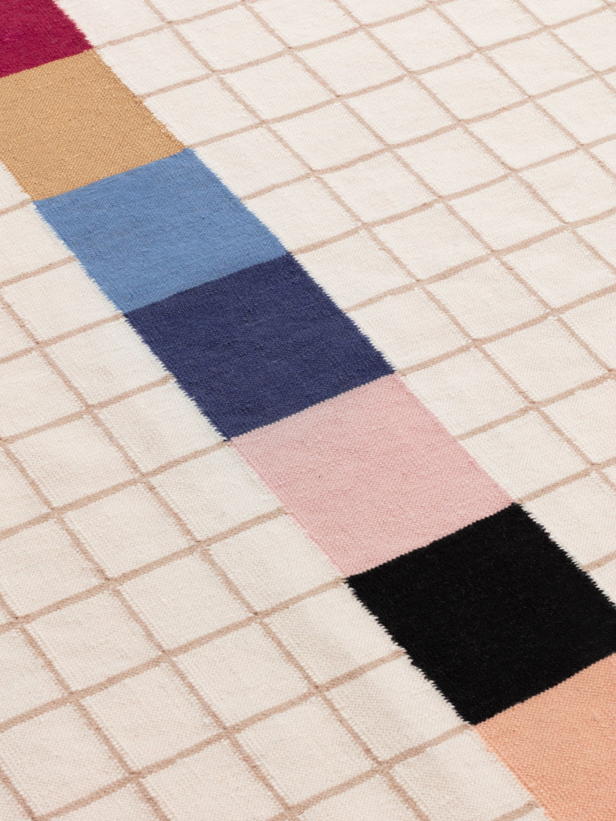Raag — Rectangular Grid 3 | cc-tapis – detail