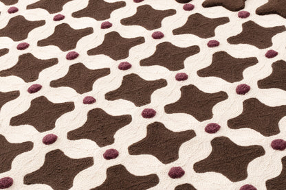 Criss Cross — Choco | cc-tapis – detail