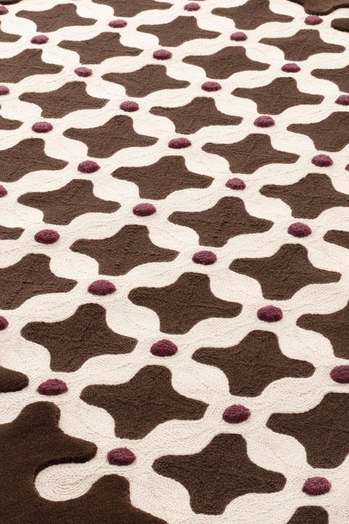 Criss Cross — Choco | cc-tapis – detail