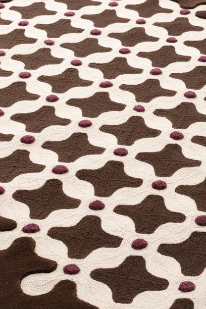 Criss Cross — Choco | cc-tapis – detail