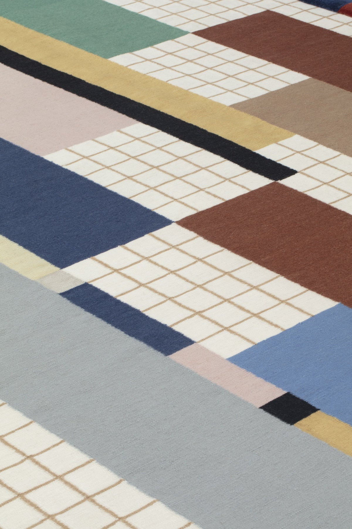 Raag — Rectangular Grid 1 | cc-tapis – detail