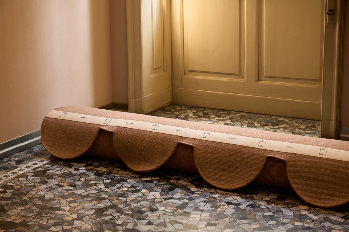 Rilievo vloerkleed — Sand | cc-tapis – sfeer